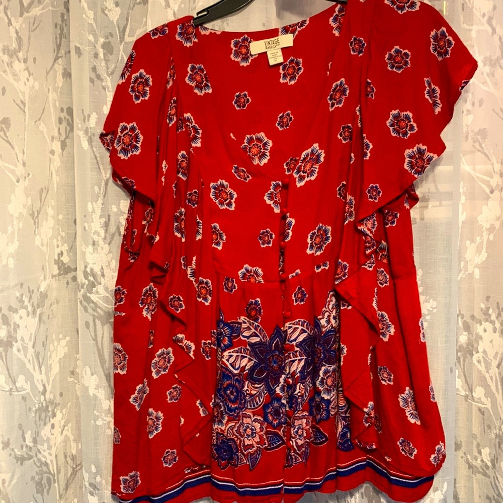 Vintage America blues xL